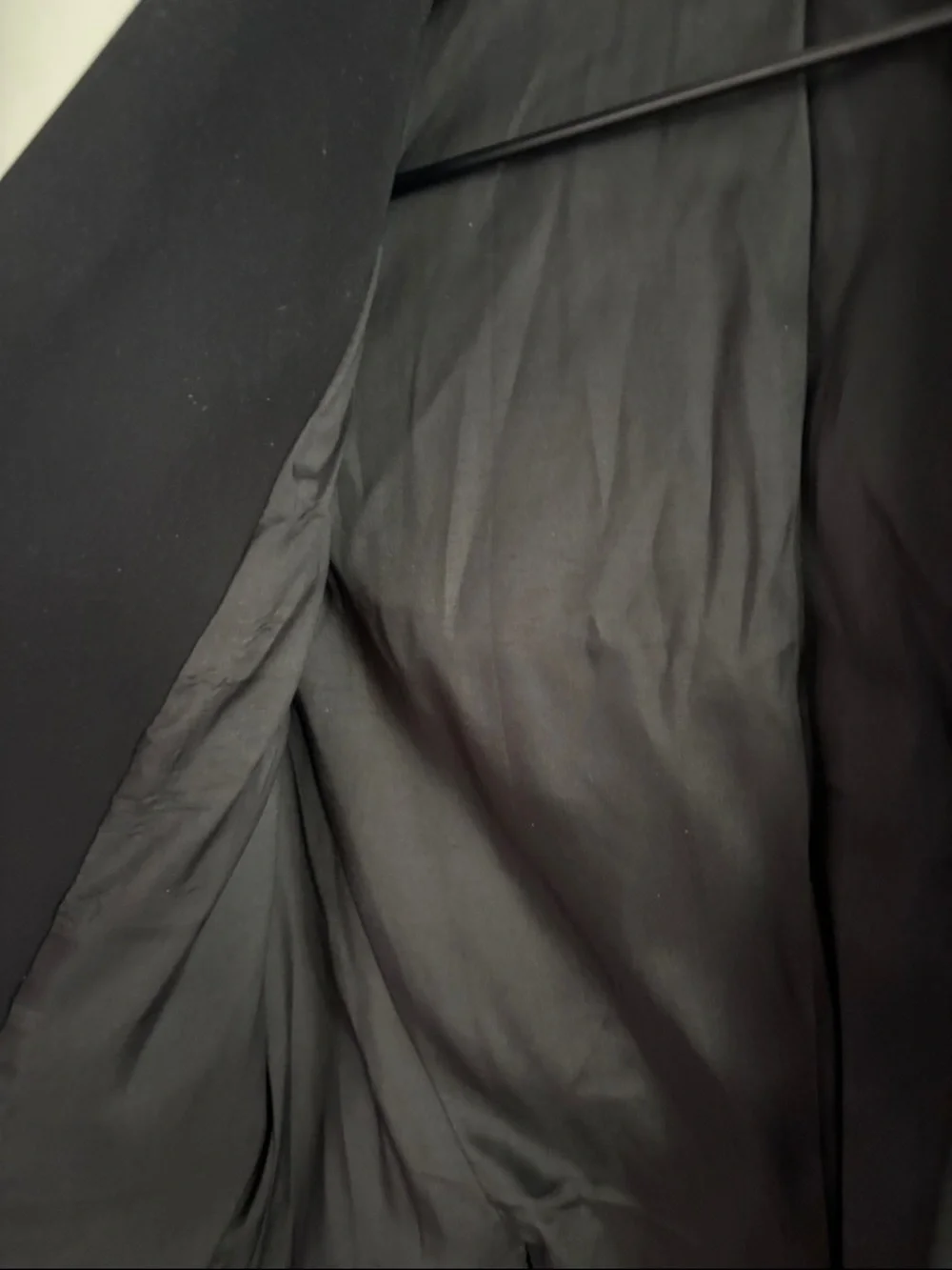 LOUIS VUITTON Uniformes Black 2 Button Blazer Jacket size EU34 - Picture 13 of 15